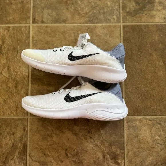 Nike Flex Experience Run 11 Next Nature White Black Ashen Slate Size 10 - Picture 3 of 12